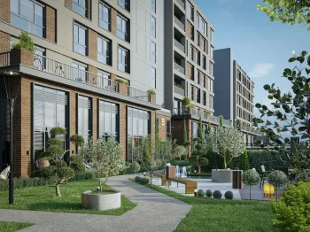 Low-rise modern apartments in Halkali Kucukcekmece